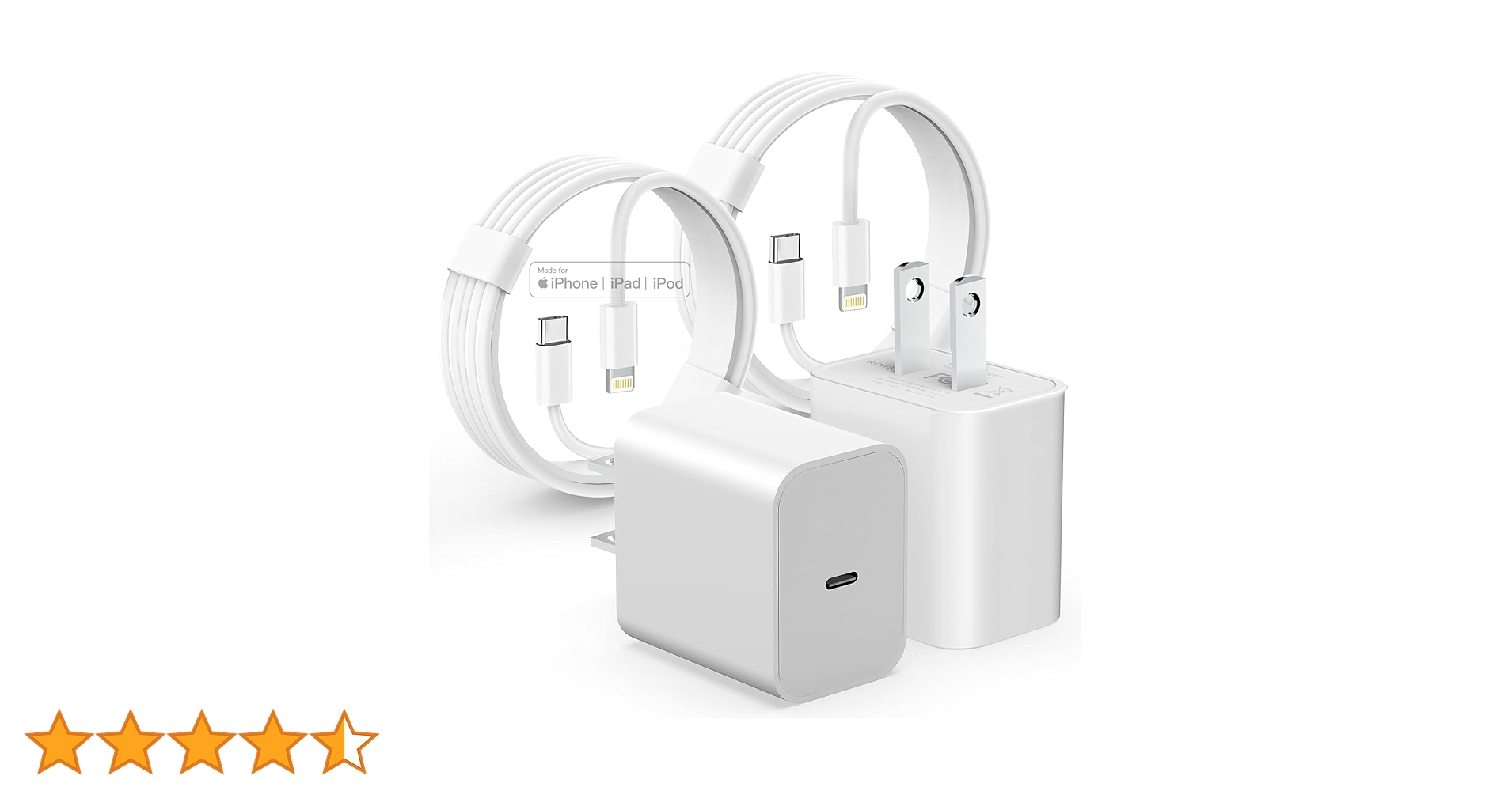 Amazon | iPhone 充電器 純正 20W PD 急速 [2個セット/Apple MFi